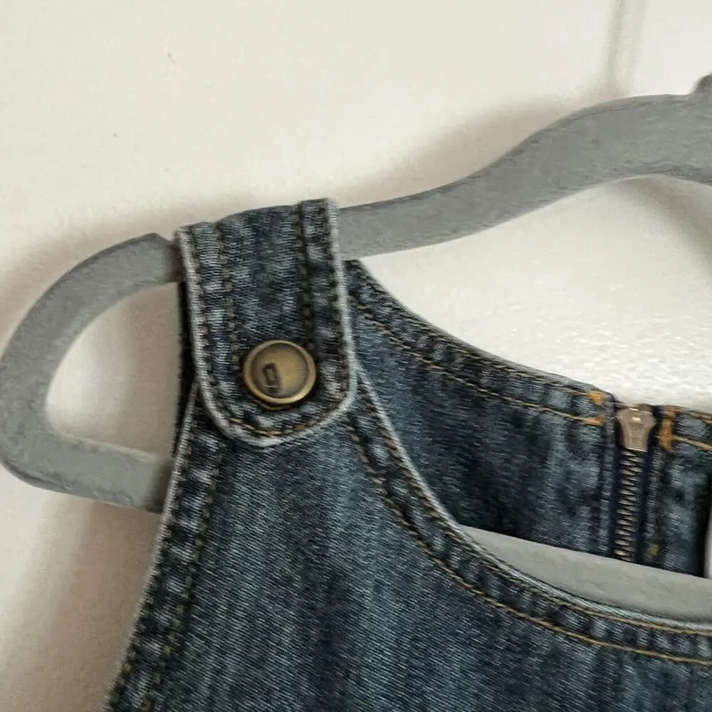 Vintage Gymboree Embroidered Denim Dress